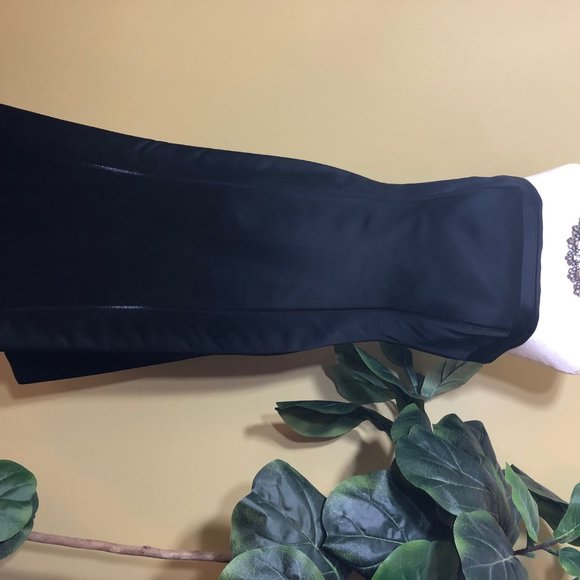 Ann Taylor Gorgeous Black Cocktail Dress Sz 2 - Picture 5 of 8